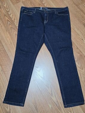 MOSSIMO Dark Blue Stretch Denim Jeans